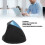 Mouse verticale ergonomico per mano destra blu 500 mAh 4