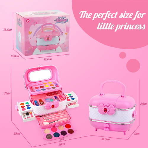 Mädchen-Make-up-Set – echte Kosmetik mit Reiseetui 2