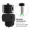 A1 Mini-Hotend-Kit, Edelstahl, 0.4mm/1.75mm 6
