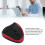 Mouse verticale wireless destro 800-1600 DPI rosso 4