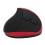 Mouse verticale wireless destro 800-1600 DPI rosso 8