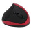 Mouse verticale wireless destro 800-1600 DPI rosso 16