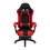 Living And Home (Black+Red) High Back Gaming Chair with Footrest 4
