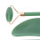 Jadestein Roller Massage Gua Sha Set Grün 13