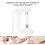 Jadestone Double-Head Gua Sha Roller Set, White Facial Tool 3