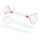 Jadestone Double-Head Gua Sha Roller Set, White Facial Tool 11