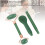 Jadestone Roller Set Grün - Doppelkopf Gua Sha 8