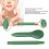 Jadestone Roller Set Grün - Doppelkopf Gua Sha 7