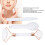 Set di rulli Jadestone - Gua Sha a doppia testa bianco 3