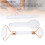 Set di rulli Jadestone - Gua Sha a doppia testa bianco 4
