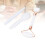 Set di rulli Jadestone - Gua Sha a doppia testa bianco 12