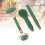 Jadestone Roller Set Grün - Doppelkopf Gua Sha 13