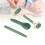 Jadestone Roller Set Grün - Doppelkopf Gua Sha 11