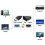Multi-Functional Convenient HD 1080P Audio/Video Computer Driver USB to -Compatible Converter,Black 2