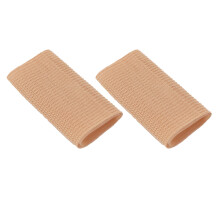 2 pezzi protezioni per pattini da ghiaccio, manicotti imbottiti in gel per caviglie