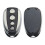 Remote Control for Automatic Gate Opener -433.92 MHz Electric Rolling Driveway Security Kit with Backup Keys 4
