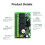 433MHz 12V 24V Relay Module Receiver+200M Range Transmitter RF Wireless Remote Control  for Garage Light Motor DIY 1
