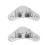 Bugklampe 316 Edelstahl Hochglanz 7