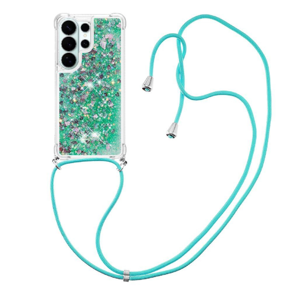 () Case For Samsung Galaxy S26 Ultra Adjustable Lanyard Glitter Lens Protection Lightweight Four-Corner Shockproof 764563189939