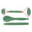 Set di rulli Jadestone gua sha a doppia testa verde 2