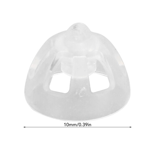 30 pezzi Open-Fit Sound Aid Domes Minifit nero 10mm 1