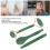 Set di rulli Jadestone gua sha a doppia testa verde 3