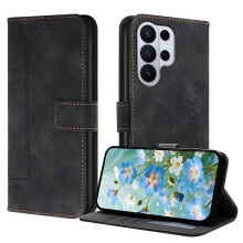 () Phone Case for Samsung Galaxy S26 Ultra Flip Folio Wallet Hand Strap Pu Leather Card Slots Cover Magnetic Closure