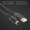 USBACAB230 for PLC Programming Cable EX ES EH EN Series Cable USB-ACAB230 PLC USB2.0 to RS232 Adapter Black 5