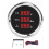 52 mm Pressione Digitale dell'Olio e Temperatura dell'Acqua 9-32V Rosso 3