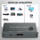 DP Switcher with Three Inputs and One Output for Computer Screen 8K@30Hz HD Splitter DP1.4 Switcher 8