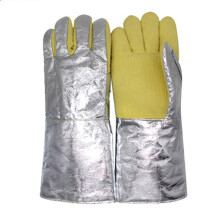 Aramid Heat Gloves 500 Degree Aluminium