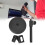 Support de microphone de bureau avec clip et base 4