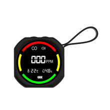 Portable Air Quality Detector,3 in 1 Carbon Monoxide/Temperature/Humidity Monitor for Outdoor Camping RV Car