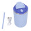 Mug auto-mélangeant 380 ml violet réchargeable par USB 2