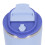 Mug auto-mélangeant 380 ml violet réchargeable par USB 10