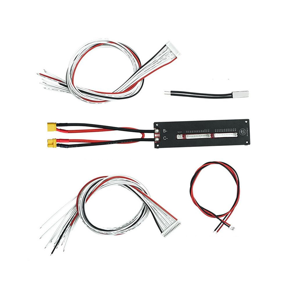 Flipsky 4-24S 20A Bms Battery Protection Board Heat Dissipation Balanced Monitoring For Electric Bicycle Scooters Xt30 Black 6132050860021