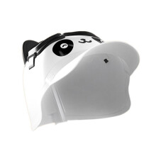Cartoon Small Helmet Motorcycle Electric Bicycle Bracket Bicycle Phone Bracket Waterproof Sunlight Fixing Frame Panda