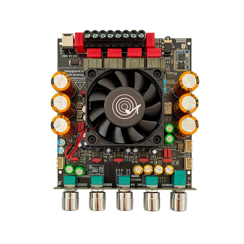 New Zk-Aptx3 Amplifier 2.1 Channel 3D Surround Sound Subwoofer 300Wx2+600W Audio Power Amplifier Audiophile A 4713327014372