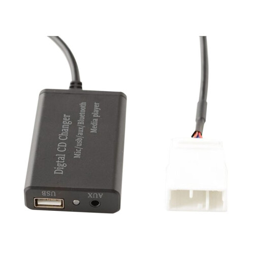 Music Interface for Goldwing GL1800 USB/AUX CD Player Adapter Compatible with Goldwing Motorcycle 1