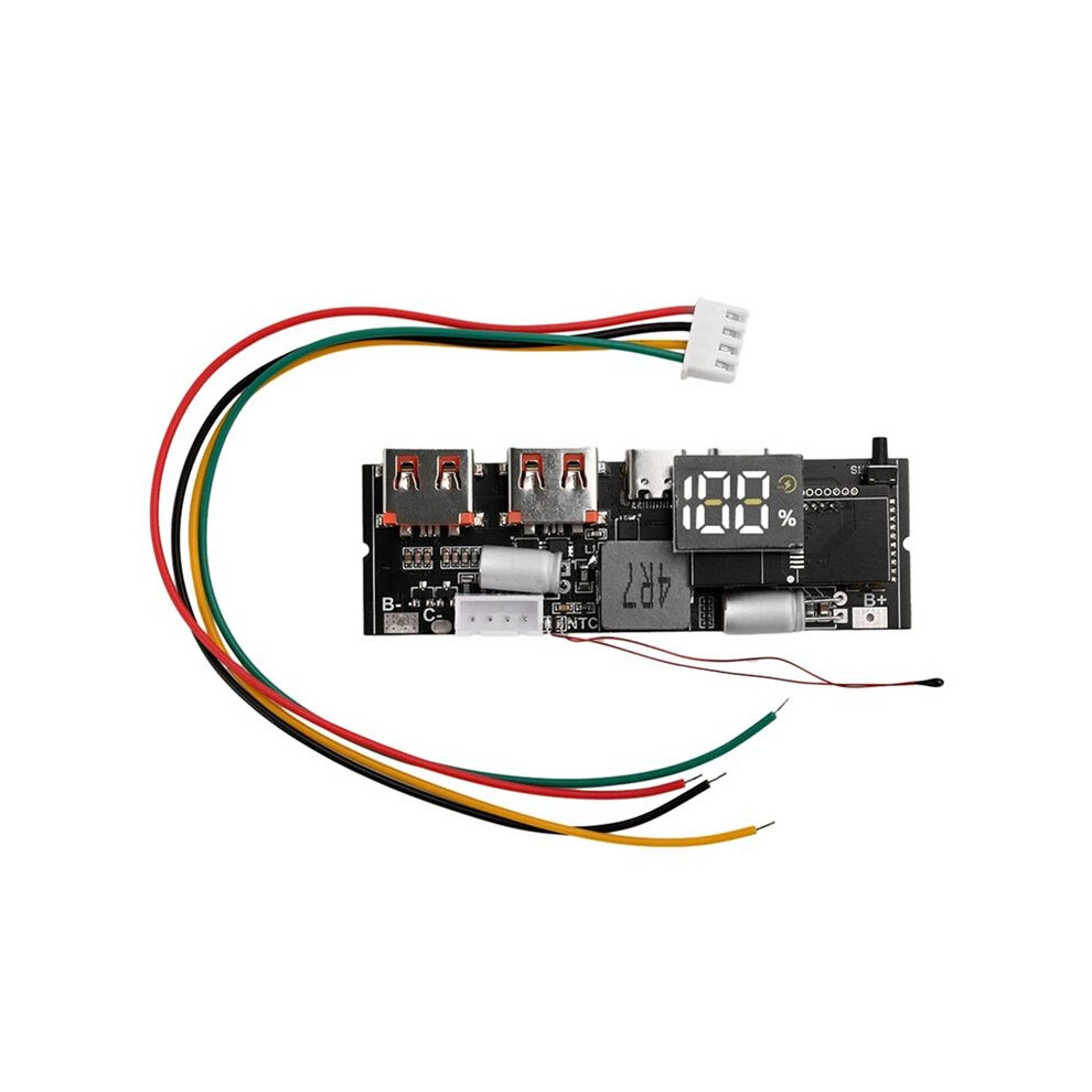 Qc3.0 100W Bidirectional Fast Charge Mobile Power Module Power Bank 18650 Quick Charging Module Pd Qc Scp Vooc 4S 4711672662057