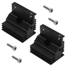 För K1C Kylfläns Radiator 3D Printer Kylning Kylfläns Tillbehör, Förbättrad Prestanda