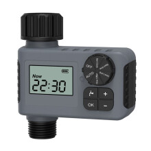 Electronic Garden Water Timer with LCD Screen Single-Outlet Hose Irrigation Controller Efficient Water Management Tool B