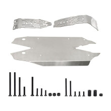 RC Car Upgrade Metal Chassis Guard Plate Kit for ARRMA 1/8 MOJAVE RC Car Upgrade Accessories