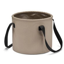 Camping Opvouwbare Emmer Multifunctionele Draagbare Vis Emmer Telescopische Voertuig Gemonteerde Water Emmer Khaki