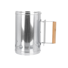Canister Briquettes Charcoal Ignition  Stove Stainless Steel Ignition for Home Outdoor Picnic