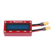 Mayatech 150A Leistungsanalysator Hochpräzises Leistungs-/Strommessgerät für RC FPV-Drohne