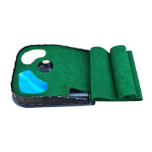 2.44x0.33m Indoor Putter Pad Putter Trainer Carpet Practice Suit Rebound Pad