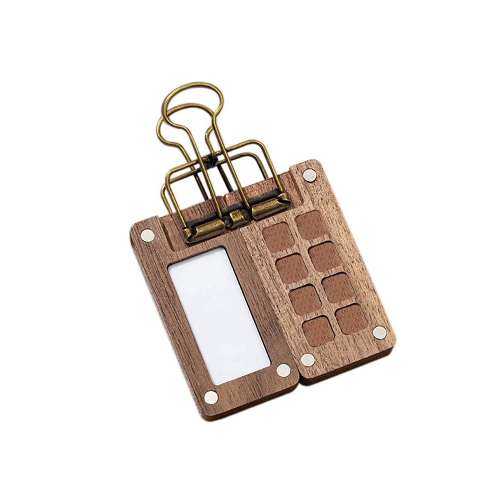 Tlily Portable Palette, Travel Paint Palette, Watercolour Sketchbook, With Metal Clip, Gift For Painters And Artists C B