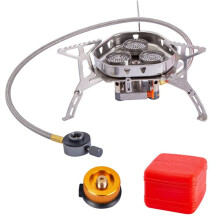 Outdoor Windproof Stove Folding Portable Gas Stove Camping Cooker Camping High-Fire Stove