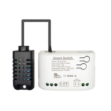 WiFi Temperature Fuktighetssensor Monitor Home EWelink APP Control AC 85-250V